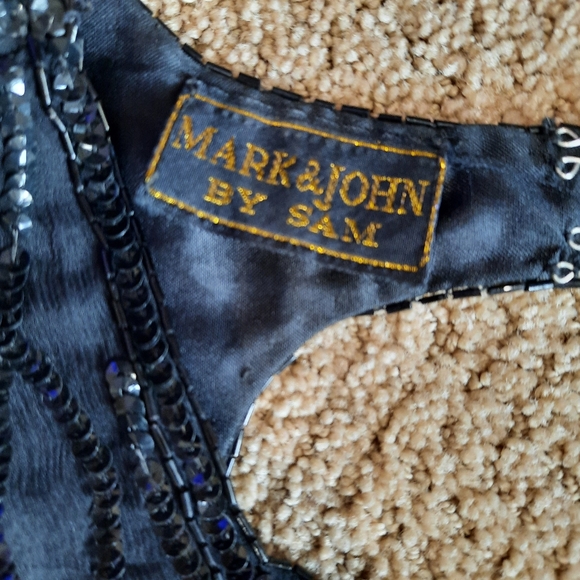 1980's B2 and US by Mark and John silk Dress - Picture 5 of 11